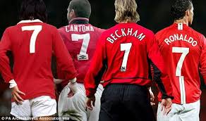 What is the jersey number of cristiano ronaldo? Iconic No 7 George Best Eric Cantona David Beckham And Cristiano Ronaldo Manchester United Team Manchester United Legends Manchester United Players