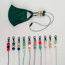 Child Face Mask Lanyard Face Mask Necklace Mask Holder Etsy In 2020 Mask Necklace Child Face Face Mask