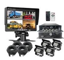 256G sd MDVR 4x 1080P IR Cameras 7" Monitor for Truck Caravan Surveillance