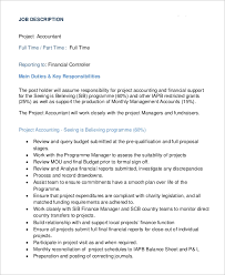D understanding of the role of a regulator and approaches to regulation. Free 8 Sample Accounting Job Description Templates In Pdf