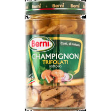 È necessario comprare dei funghetti champignon freschi e dei pressini per conserve (sono dei dischetti di plastica con dei piedini rivolti verso l'alto, a contatto col coperchio che si usano per impedire che i funghi. Tris Di Funghi Trifolati Berni Sott Olio 290g Spesa Alimentare Sardegna Si Ni Supermercati