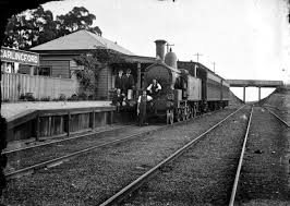 Carlingford Railway Station In 1900 Railway Station Vintage Train Vintage Travel