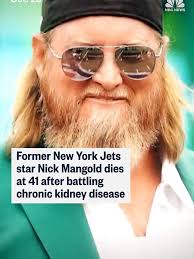 Nick Mangold Death Cause