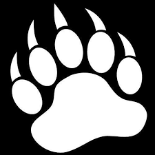 Bear Paw Clipart Black And White Clipart Panda Free Clipart Images Bear Paw Print Bear Paws Paw Print Stickers