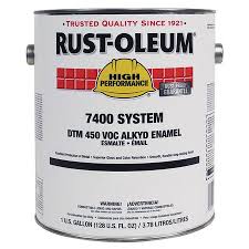 Country of origin is subject to change. Rust Oleum 7290402 74 31 Interior Exterior Paint Semi Gloss Oil Base White 1 Gal Zoro Com
