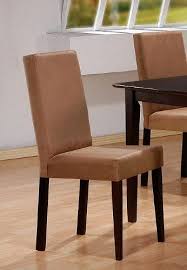 Coaster Microfiber Chairs Http Www Furniturendecor Com Coaster Microfiber Chairs Cappuccino Set Of 2 Dining Chairs Parsons Dining Chairs Side Chairs Dining