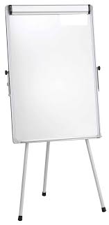 Fos Flip Chart Stand 60cm X 90cm With White Magnetic Board