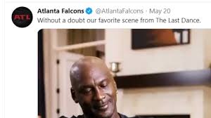 Find everything from funny gifs, reaction gifs, unique gifs and more. Falcons Twitter Trolls Saints With Hilarious Last Dance Meme