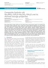 Pdf Composite Hydrate Salt Na2hpo4 12h2o Na2so4 10h2o