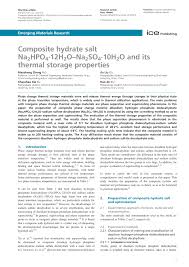 pdf composite hydrate salt na2hpo4 12h2o na2so4 10h2o