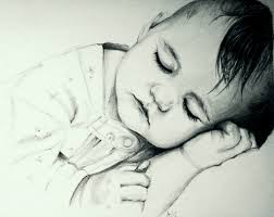 On the sides of the trunk, we have tusks. Baby Pencil Drawing At Paintingvalley Com Explore Collection Of Baby Pencil Drawing