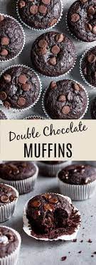 Double Chocolate Muffins Fast Easy And Delicous Chcolate Muffins Recipe In 2020 Double Chocolate Muffins Easy Kids Breakfast Chocolate Muffins