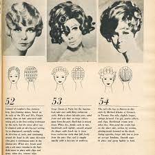 Vintage Hairstyle With Roller Setting Pattern Vintage Hairstyles Roller Setting Pattern Hair Patterns