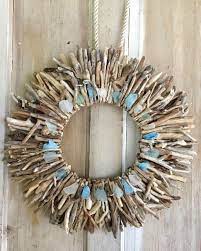 Driftwood Wall Decor Wall Art Handmade Usa Driftwood Wreath Driftwood Wall Art Driftwood Crafts