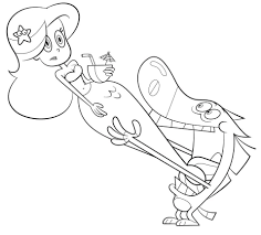 Simply do online coloring for sinbad the sailor sliding with marina coloring pages directly from your gadget, support for ipad, android tab or using our web feature. Zig Eating Marina Coloring Page Free Printable Coloring Pages For Kids
