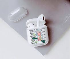 Billie Eilish Bad Guy Airpods Plastic Case Apple Airpods Transparent Airpods Etsy Airpod Case Plastic Case Apple Phone Case
