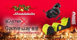 Adventskalender Creative Sound Blasterx H5 Tournament Edition Gaming Headset Gewinnspiel Gewinnspiel Adventkalender Adventskalenderturchen