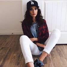 La Dodgers Hat White Pants Button Up Urban Fashion Swag Outfit Sneakers Jordan S Fashion Outfits With Hats Fashionista