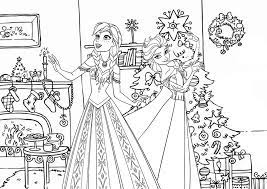 Colouring in for 4 year olds. Frozen Christmas Coloring Pages 30 Images Free Printable