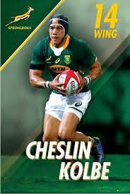 Jul 25, 2021 · cheslin kolbe had notable sporting influence in his early upbringing, as his cousin is the 400m 2016 olympic gold medalist, wayde van niekerk, and are still very close to this day. Cheslin Kolbe Springbok Rugby Poster Egoamoposters Com