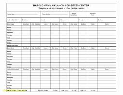 70 Actual Printable Glucose Log