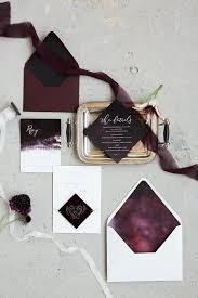 Rustic Chic Burgundy Wedding Invitations Spring Gothic Wedding Invitation Plum Wedding Invitations Burgundy Wedding Invitations Plum Wedding