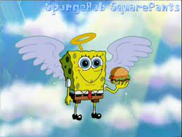 Spongebob Squarepants Fan Art Angel Bob Spongebob Background Spongebob Wallpaper Spongebob Cartoon