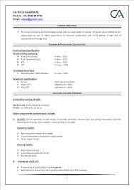 By highlighting your skills, strengths, and work experience, the resume helps to bring you to the attention of job recruiters. Kostenloses Chartered Accountant Fresher Resume
