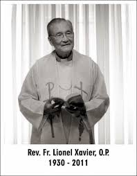 Fr Lionel Xavier OP (3 July 1930 to 9 October 2011) Memorial Mass ...