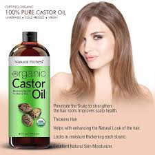 // check out my new podcast! Buy Organic Castor Oil Cold Pressed Usda Certified For Dry Skin Hair Loss Dandruff Thicker Hair Moisturizes Heals Scalp Skin Hair Growth Thicker Eyelashes Eyebrows 16 Fl Oz Natural Riches