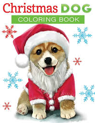 We have collected 100 coloring pages with dogs. Buy Christmas Dog Coloring Book 30 Fun Easy And Relaxing Holiday Grayscale Coloring Pages Of Christmas Dogs Coloring Book For Relaxation Book Online At Low Prices In India Christmas Dog Coloring Book