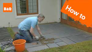 How To Lay A Patio Youtube
