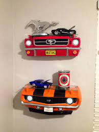 Our Baby Boys Vintage Muscle Car Theme Nursery Carshelves Vintagecarnursery Boynursery Boy Nursery Cars Vintage Car Bedroom Vintage Car Nursery