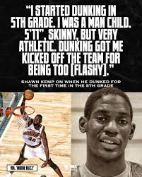 Shawn Kemp ( Reign Man ) 6 Time NBA All Star and member of Best Slam Dunkers