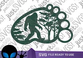 Download Yeti Footprint Svg By Justsvgs Thehungryjpeg Com