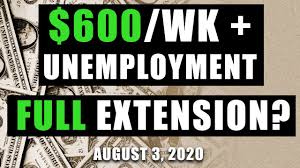 The unemployment rate reflects conditions of the labour market and economy overall. 600 Per Week Unemployment Extension Update Youtube