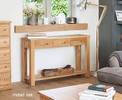 Check spelling or type a new query. Mobel Solid Oak Modern Console Table 3 Drawers Console Tables