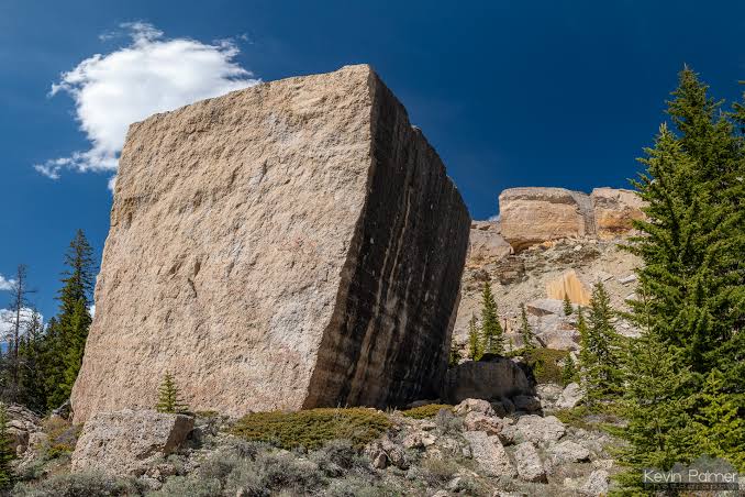 The mysterious Cube Rock formation