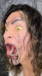 Uh-oh… here comes the po-po! 🔵🔴, #Halloween #clown #SpookySeason  #TrendAlert #BooCrew #DanceEdition #TrickOrTrend #clownmakeup