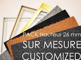 Pack Paillasson Et Cadre Sur Mesure Hauteur Standard 26 Mm Cadre Sur Mesure Paillasson Cadre