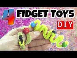 4 New Fun Diys Diy Fidget Toys Diy Toys For Kids To Make Easy Household Items Youtube Diy Fidget Toys Homemade Fidget Toys School Hacks Diy