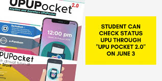 Format dokumen ini adalah dalam 'pdf'. News Students Can Check Status Upu Through Upu Pocket 2 0 On 3 6