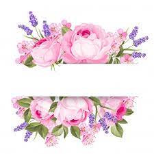 Girlanda Kwitnacych Wiosennych Kwiatow Wreath Drawing Flower Backgrounds Flower Frame