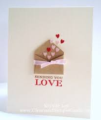 Pinterest is helping you send unforgettable valentines. Valentine S Day Card So Simple Valentines Cards Simple Cards Cards Handmade