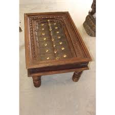 Free coffee table dimensions 64l x 42w x 30h. Antique Indian Hand Carved Brass Medallions Farmhouse Chai Coffee Table Coffee Table Antique Coffee Tables Indian Coffee Table