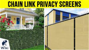 Chain link fences are practical, strong and, to some people's eye, plain. 10 Best Chain Link Privacy Screens 2019 Youtube