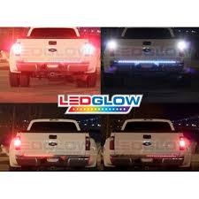 60 Inch Full Size Truck Red Led Tailgate Light Bar With Reverse Lights