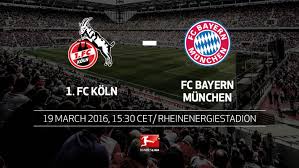 Based on the current form and odds of köln & bayern münchen, our value bet for this match is for köln to beat bayern münchen. Bundesliga Bundesliga Matchday 27 1 Fc Koln Fc Bayern Munchen Preview