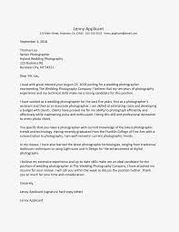 Here's how to write a cover letter for a fashion job application: Photographer Cover Letter And Resume Examples