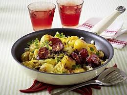 Knodel Pfanne Mit Kabanossi Rezept Lecker Rezept In 2020 Rezepte Knodel Lebensmittel Essen